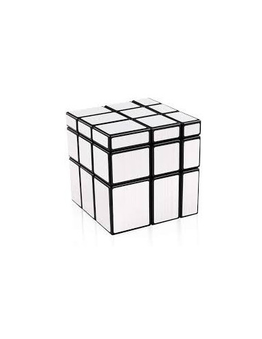 Cubo Rubik 3x3x3 Mirror Plateado ShengShou (57mm)
