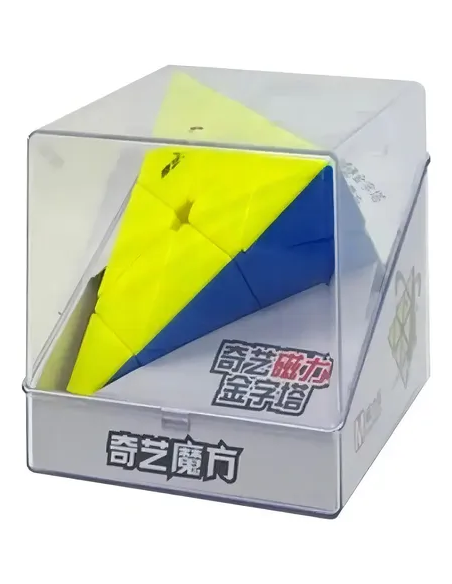 Cubo Qiyi Pyraminx 3x3x3 Magnético Stickerless