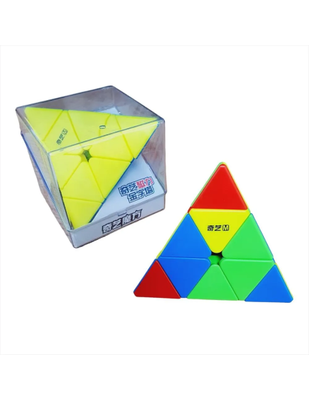 Cubo Qiyi Pyraminx 3x3x3 Magnético Stickerless