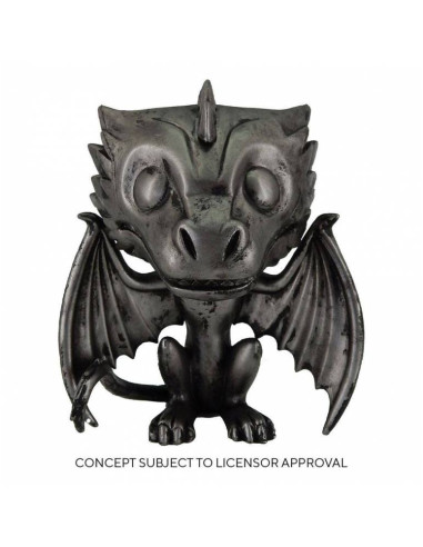 Funko Pop Drogon (Iron). Game Of Thrones