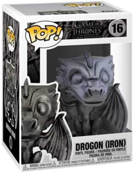 Funko Pop Drogon (Iron). Game Of Thrones