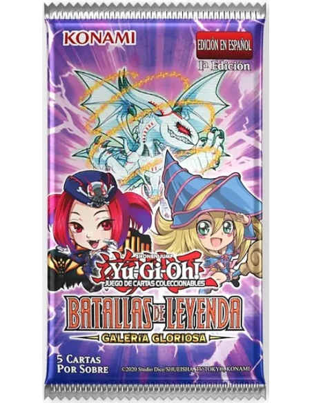 Yu-Gi-Oh! Battles of Legend: Glorious Gallery: Booster (5) Spanish