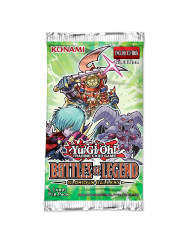 Yu-Gi-Oh! Batallas de Leyenda: Glorious Gallery: Sobre (5) Inglés