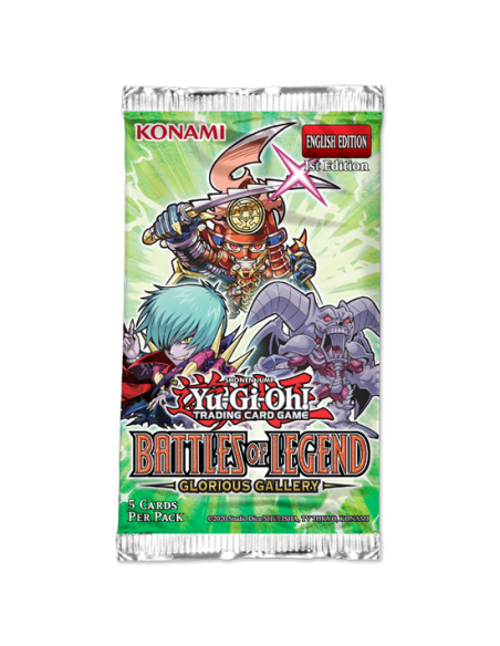 Yu-Gi-Oh! Battles of Legend: Glorious Gallery: Booster (5) English