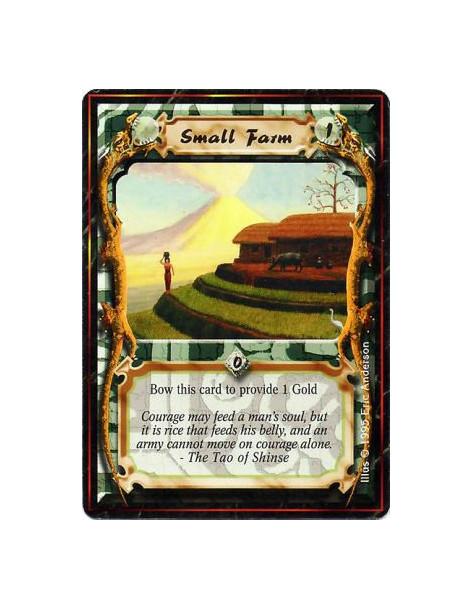 Small Farm  - FarmBow this card: Produce 1 Gold.