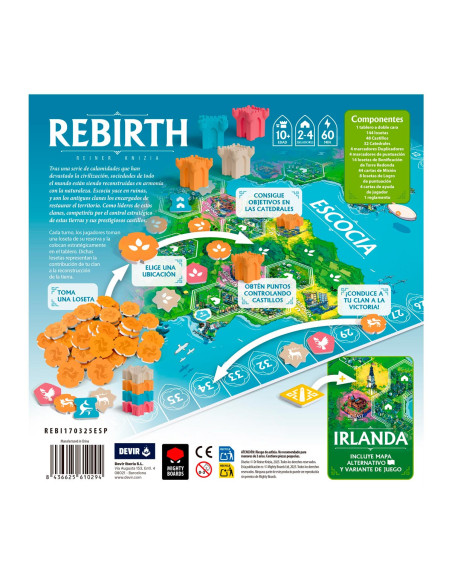 Rebirth. Juego de mesa