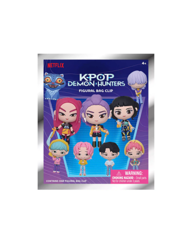 Figura Colgante Aleatoria K-Pop Demon Hunters Serie 1 (1 Unidad)