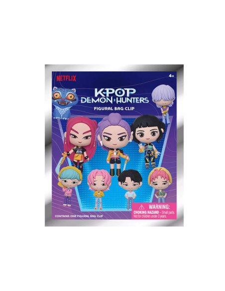 Figura Colgante Aleatoria K-Pop Demon Hunters Serie 1 (1 Unidad)