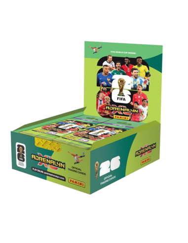 Fifa World Cup 2026 Adrenalyn XL Booster Box Fat Pack PANINI (10 Booster)