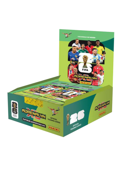 Fifa World Cup 2026 Adrenalyn XL Caja de Sobres Fat Pack PANINI (10 sobres)