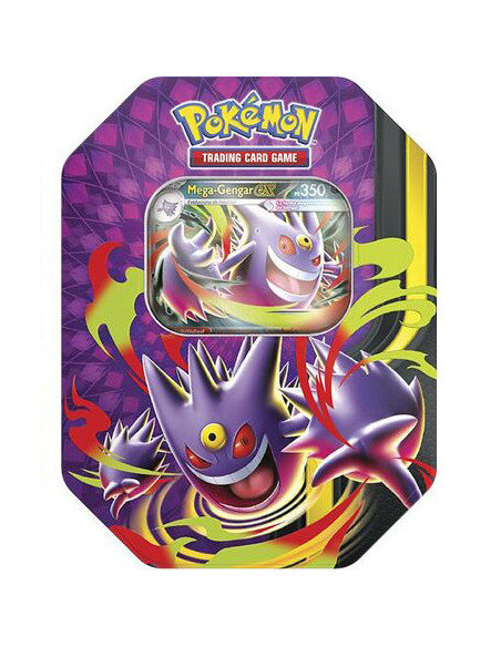 Tin Pokemon Megaevolution Mega Gengar EX (spanish)