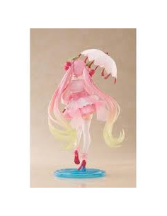 Figura Hatsune Miku. Sakura Miku Sakura Dress Ver. 21 Cm. Amp Figura Pvc Newley Written 2