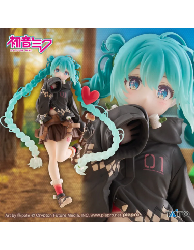 Figura - Hatsune Miku Fashion Outdoor - Taito PVC 18cm
