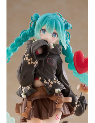 Figura - Hatsune Miku Fashion Outdoor - Taito PVC 18cm