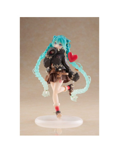 Figura - Hatsune Miku Fashion Outdoor - Taito PVC 18cm