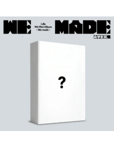 (PRE-ORDER) I-DLE - [WE MADE] 9th Mini Album A Version