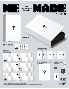 (PRE-ORDER) I-DLE - [WE MADE] 9th Mini Album A Version 2