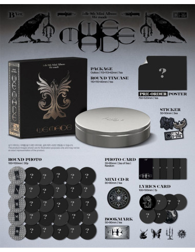 (PRE-ORDER) I-DLE - [WE MADE] 9th Mini Album B Version