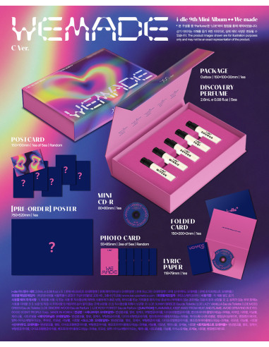 (PRE-ORDER) I-DLE - [WE MADE] 9th Mini Album C Version