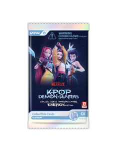 Kpop Demon Hunters Collective Trading Cards Energy Edition: Sobre (8) Inglés