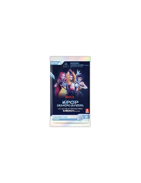 Kpop Demon Hunters Collective Trading Cards Energy Edition: Booster (8) English