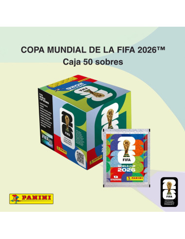 FIFA World Cup 2026 Packet Box (50) Panini