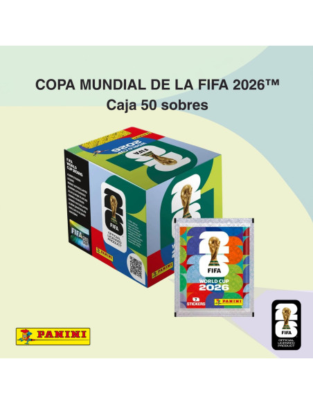 FIFA World Cup 2026 Packet Box (50) Panini