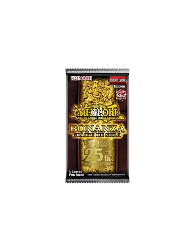 Yu-Gi-Oh! Bonanza: Quarter Century: Pack (5) Spanish