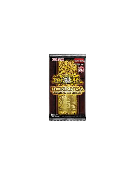 Yu-Gi-Oh! Bonanza: Quarter Century: Pack (5) Spanish
