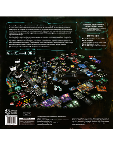 Nemesis: Retaliation. Board Game (Spanish)