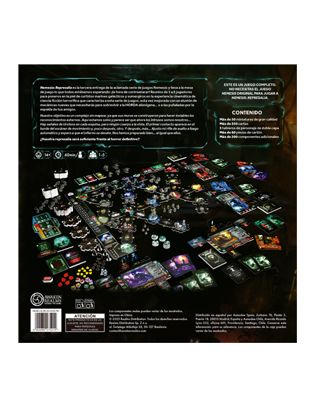 Nemesis: Retaliation. Board Game (Spanish)