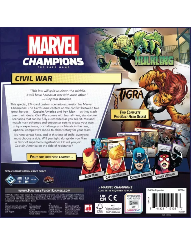 Marvel Champions Civil War (Inglés)