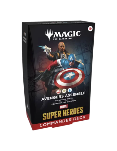 MTG - Vengadores ¡Reunios! Deck de Commander Marvel Super Heroes (Español)