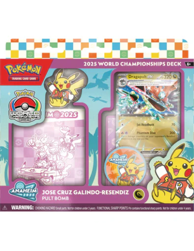 Pokemon - 2025 World Championships Deck Dragapult Jose Cruz Galindo-Resendiz