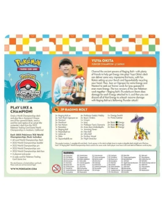 Pokemon - 2025 World Championships Deck Raging Bolt Yuka Okita 2