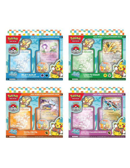 Pokemon - 2025 World Championships Deck Gholdengo Liao Fu Guan