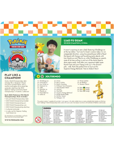Pokemon - 2025 World Championships Deck Gholdengo Liao Fu Guan 2