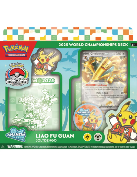 Pokemon - 2025 World Championships Deck Gholdengo Liao Fu Guan