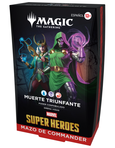 MTG - Muerte Triunfante Deck de Commander Marvel Super Heroes (Español)