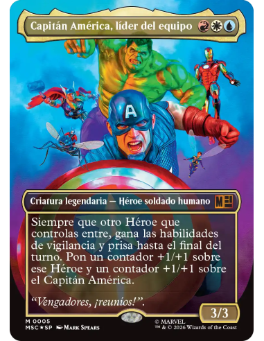 MTG - Vengadores ¡Reunios! Deck de Commander Marvel Super Heroes (Español)