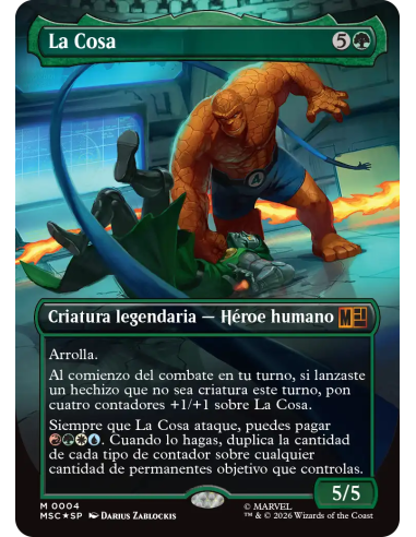 MTG - Fantastic Four Commander Marvel Super Heroes Deck (Spanish)