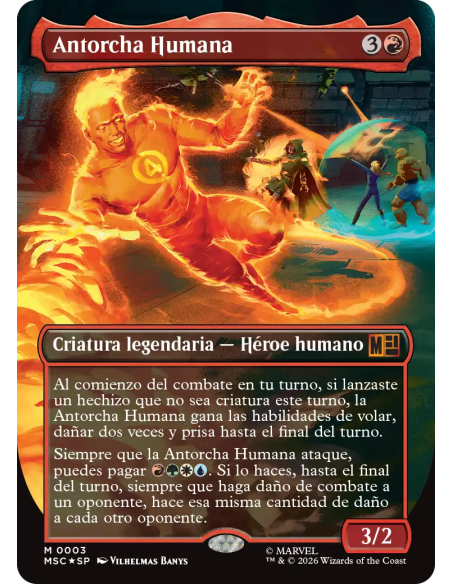 MTG - Fantastic Four Commander Marvel Super Heroes Deck (Spanish)
