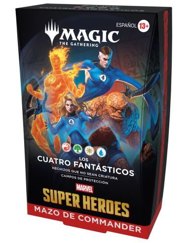 MTG - Fantastic Four Commander Marvel Super Heroes Deck (Spanish)