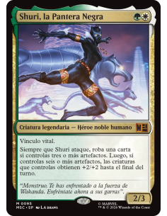 MTG - Wakanda Forever Deck for Commander Marvel Super Heroes (Spanish) 2