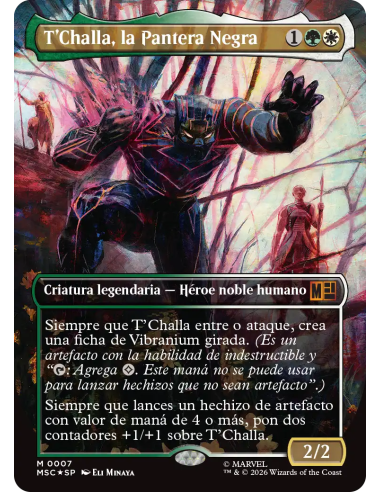 MTG - Wakanda Por Siempre Deck de Commander Marvel Super Heroes (Español)