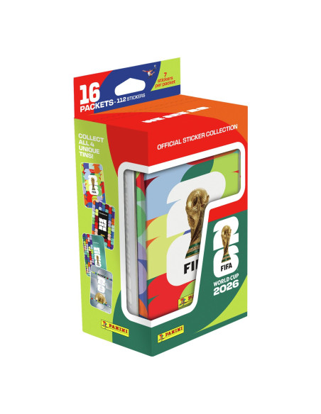 FIFA World Cup 2026 Tin (16 Booster Packs) Panini