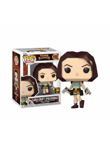 Funko Pop Lara Croft. Tomb Rider (Polygonal)