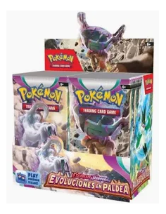 Pokémon Scarlet & Violet 2 Paldea Evolved: Booster Box (36) Spanish