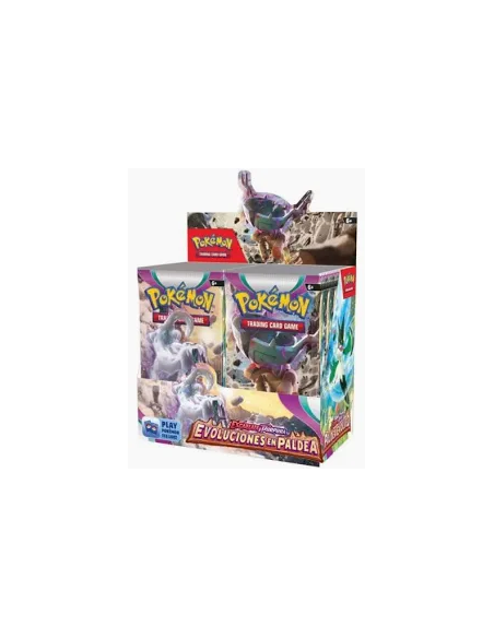 Pokémon Escarlata y Púrpura 2 Evoluciones en Paldea: Caja de Sobres (36) Español