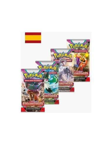 Pokémon Escarlata y Púrpura 2 Evoluciones en Paldea: Caja de Sobres (36) Español